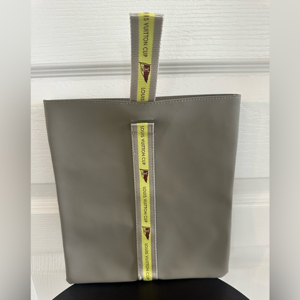Louis Vuitton LV Cup – Limited Edition Bag - Authentic Rubberized Vinyl